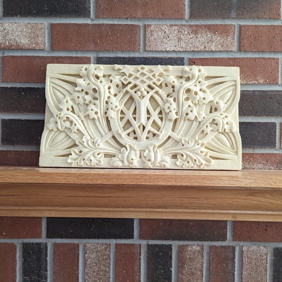 Museum Quality Art Relief-Sullivan Architect Style Reproduction/Caststone 8"x16" - Picture 1 of 4